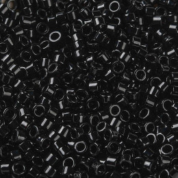 SMGE бисер Т-024 цилиндр Black 2х2.5мм цена за 10г 