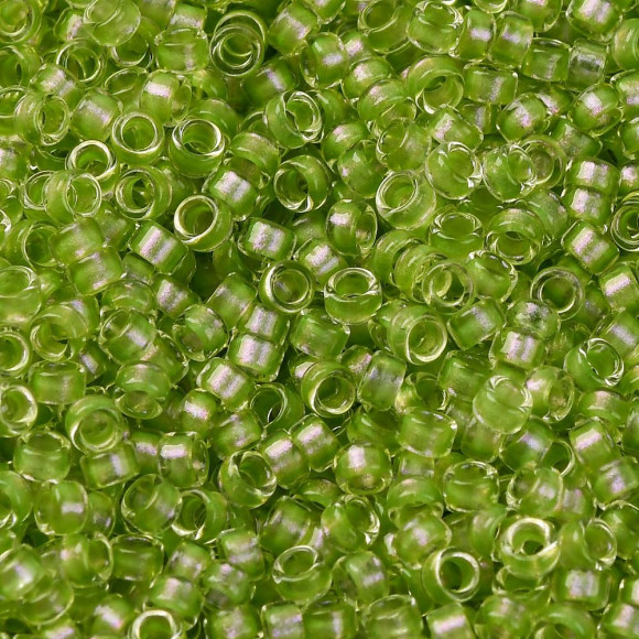 SMGE бисер Т-075 цилиндр Yellow Green 2х2.5мм цена за 10г  