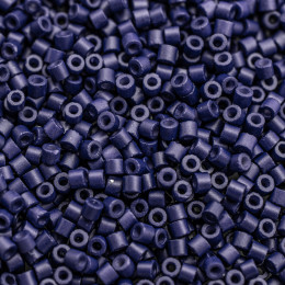 SMGE бисер Т-180 цилиндр Black Blue 1.5х2мм цена за 10г 