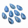 Кабошон капля 27х15мм натур. яшма голубая цена за 1шт Кабошон капля 27х15мм натур. яшма голубая цена за 1шт