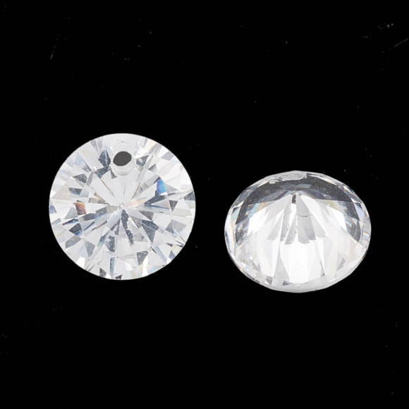 LUX Подвеска 6мм Cubic Zirconia фианит хрусталь цена за 5шт LUX Подвеска 6мм Cubic Zirconia фианит хрусталь цена за 5шт