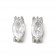 LUX Маркиз Cubic Zirconia 8х4мм родий цена за 1шт LUX Маркиз Cubic Zirconia 8х4мм родий цена за 1шт