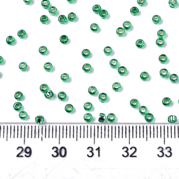 SMGE бисер Т-053а цилиндр Green 2х2.5мм цена за 10г 