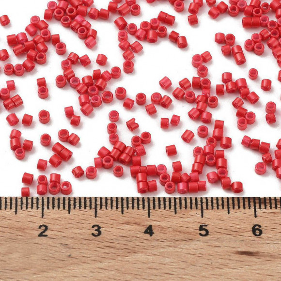 SMGE бисер Т-162 цилиндр Crimson 1.5х2мм цена за 10г SMGE бисер Т-162 цилиндр Crimson 1.5х2мм цена за 10г