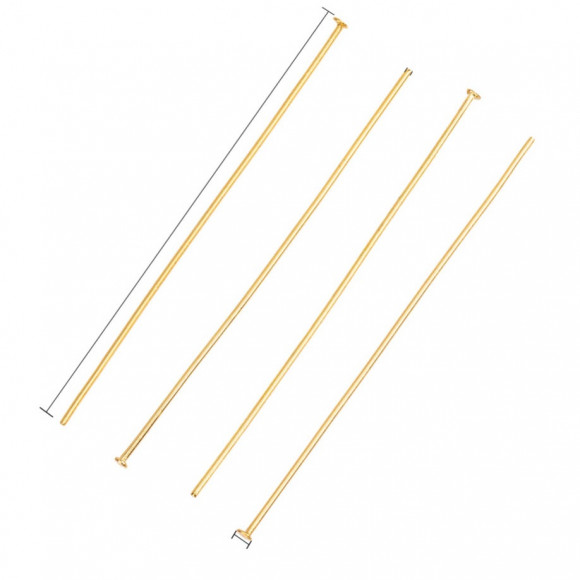 Гвоздики 40х0.6мм нерж.сталь позолота цена за 20шт Гвоздики 40х0.6мм нерж.сталь позолота цена за 20шт