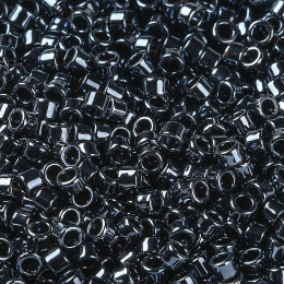 SMGE бисер Т-023 цилиндр Black Plated 2х2.5мм цена за 10г